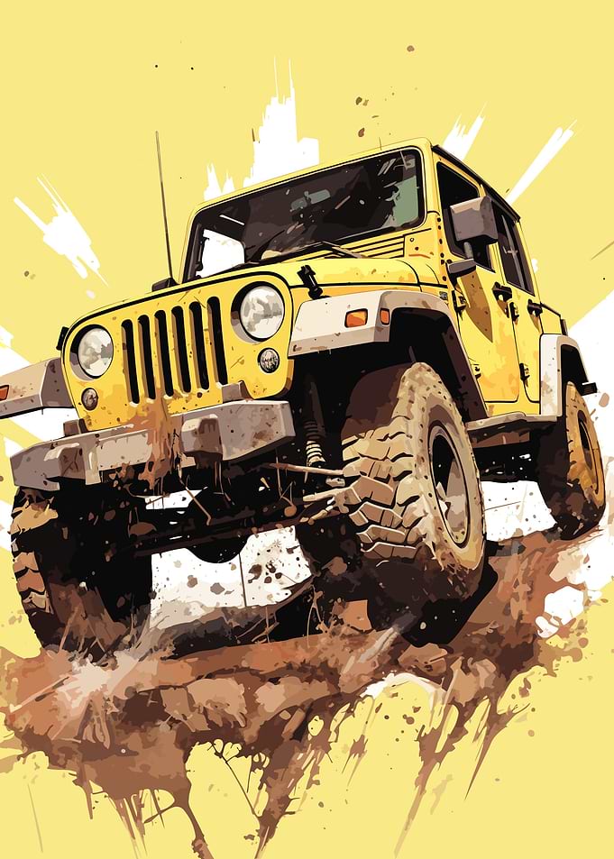 Off road suv car