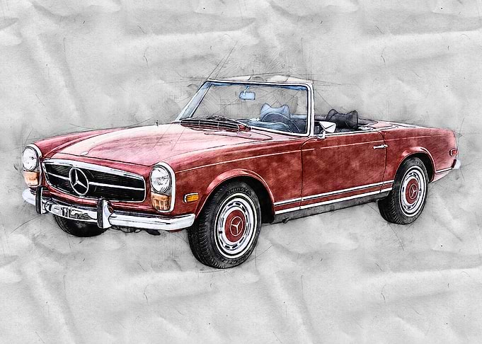 1969 Mercedes 280 SL