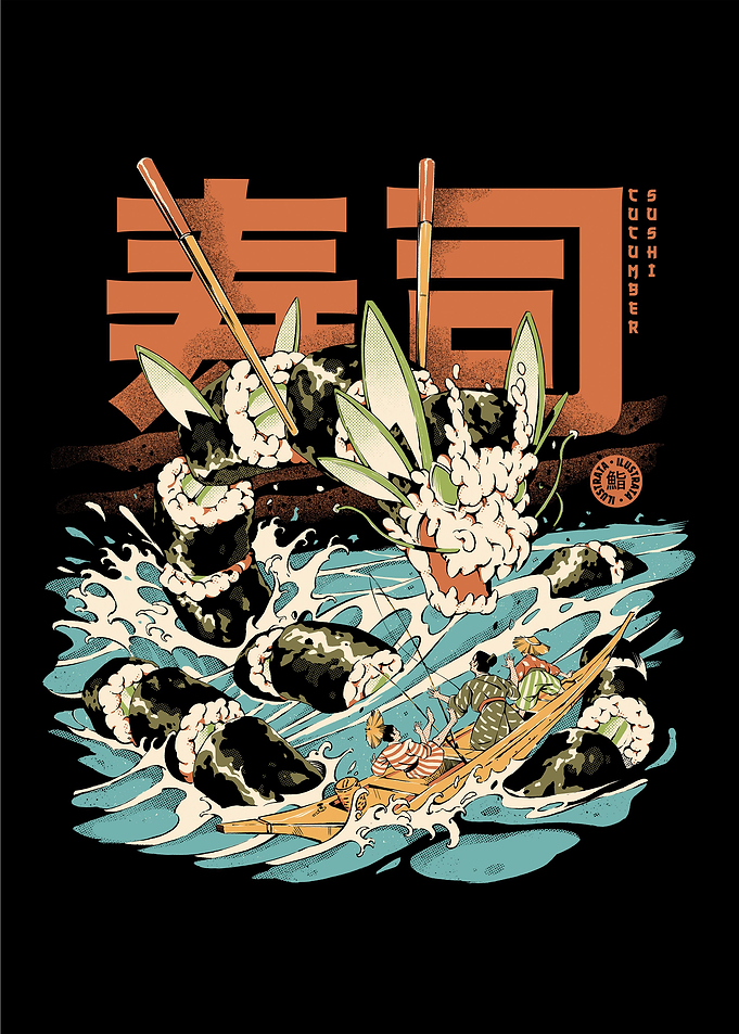 Cucumber Sushi Dragon Bl