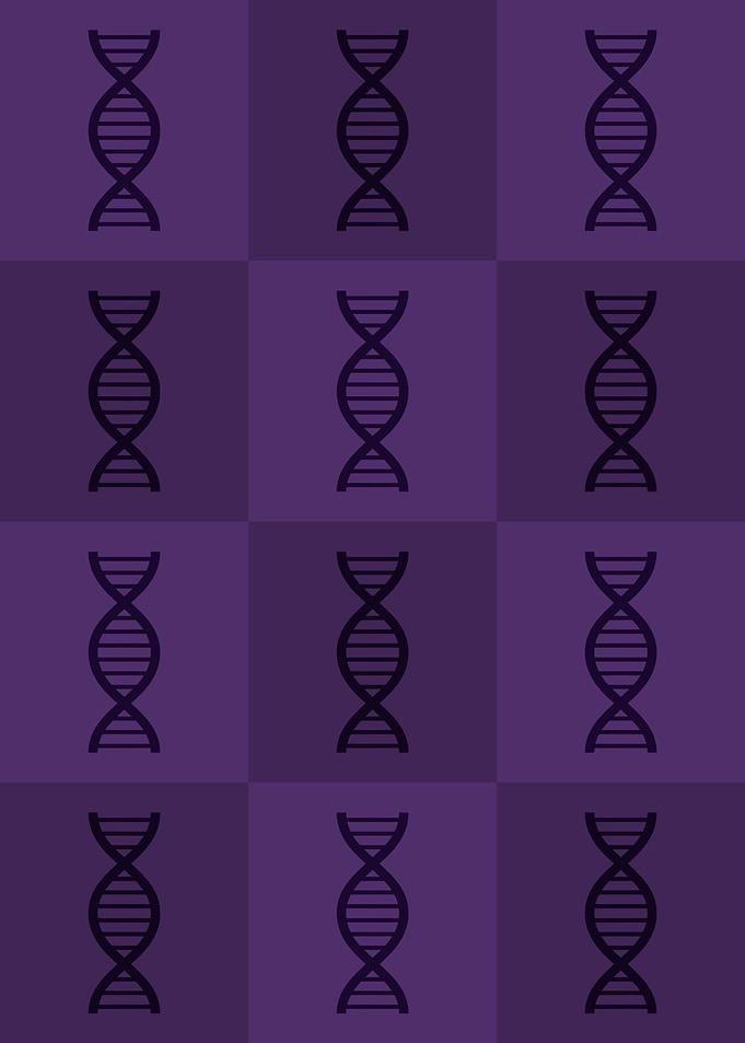 DNA Science Icons Pop Art