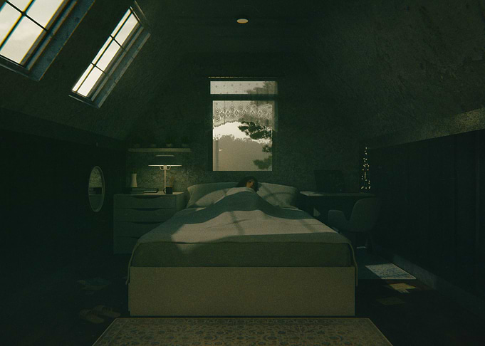 Lazy Morning Scene 1 3D