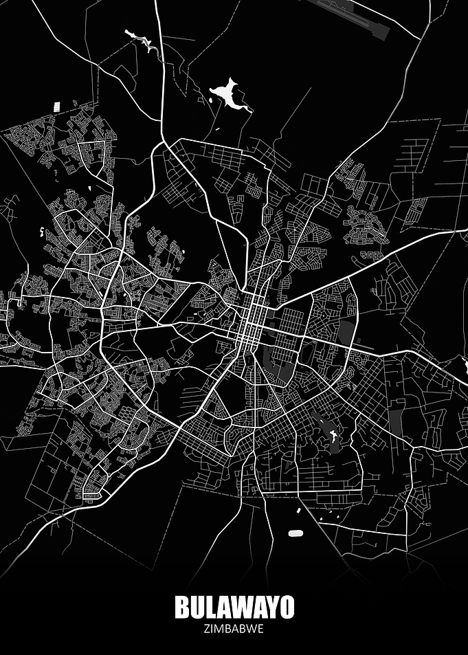 Bulawayo Zimbabwe Map
