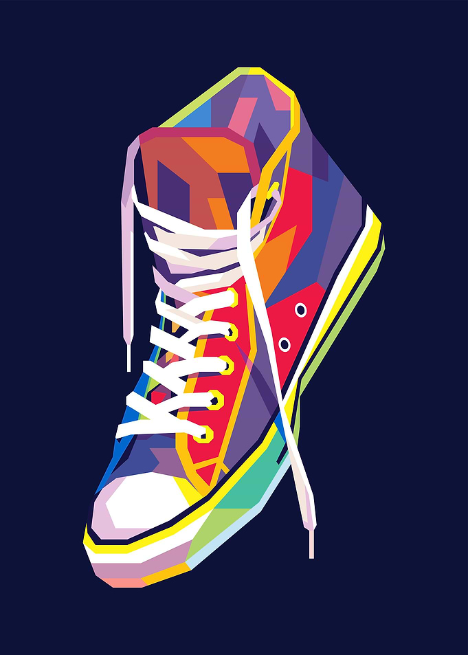Shoes Pop Art