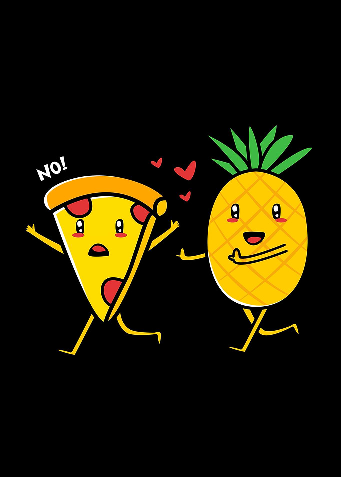 Pineapple Pizza Funny