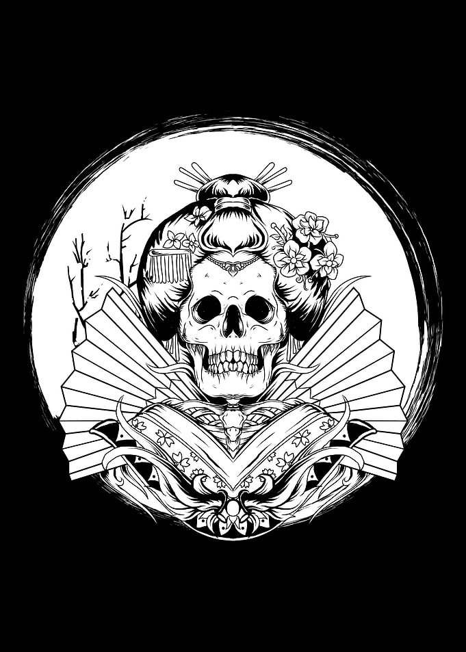 Geisha Skull