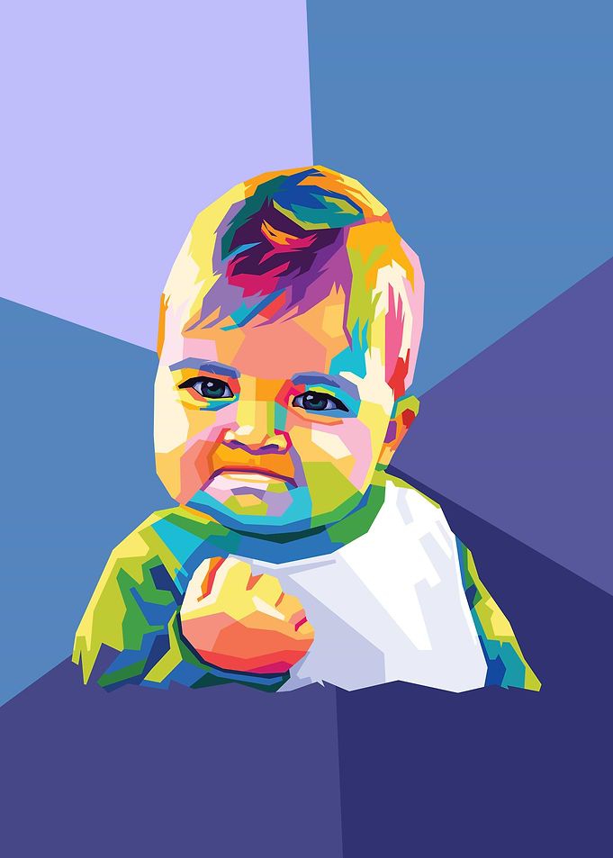 Kid Yess Meme Pop Art