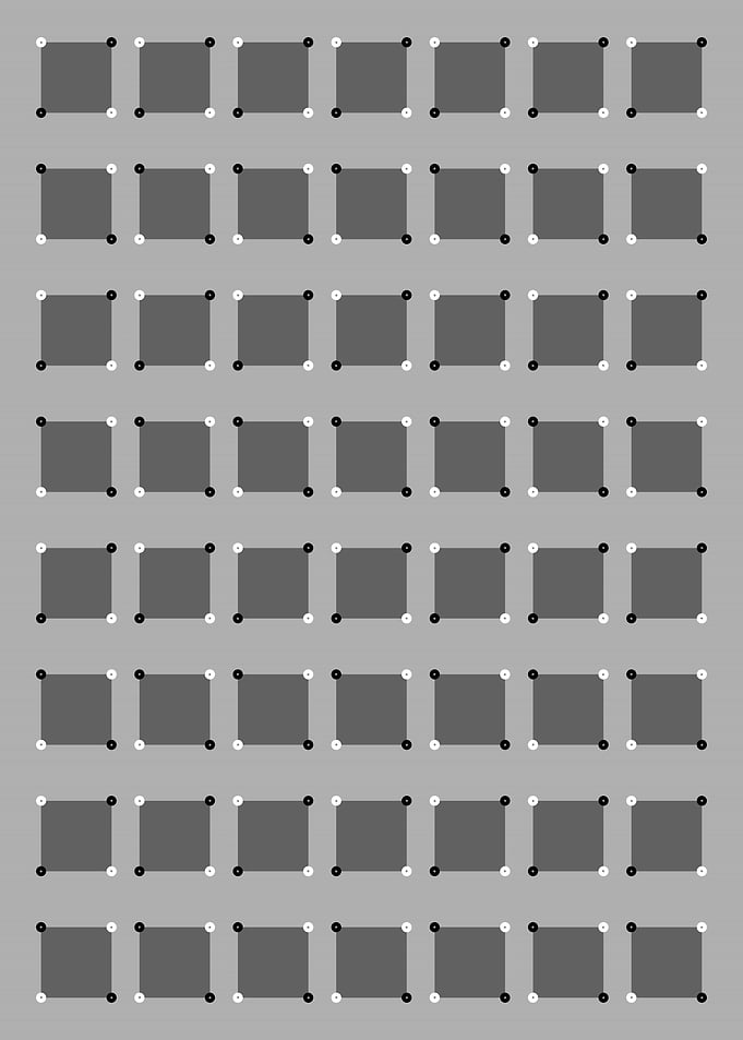 Grey Square Illusion