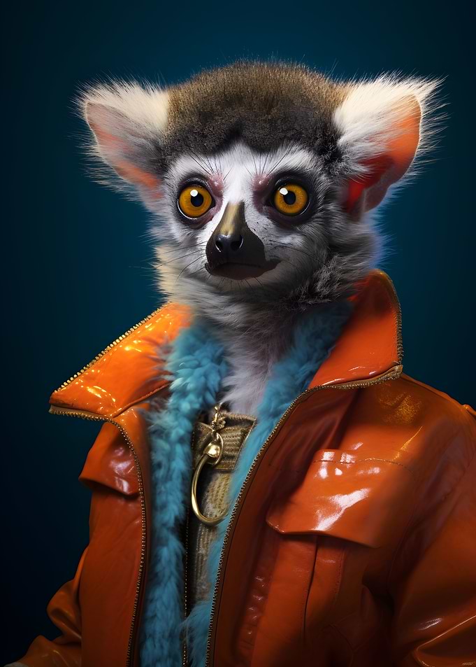 80s Style Lemur