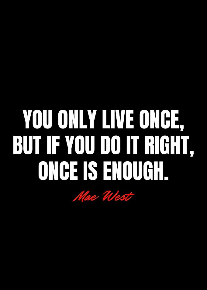 Mae West Quotes