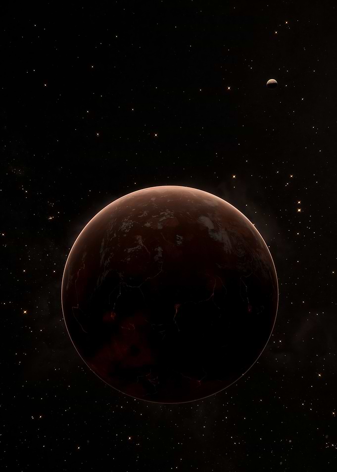 Planet Mars Space