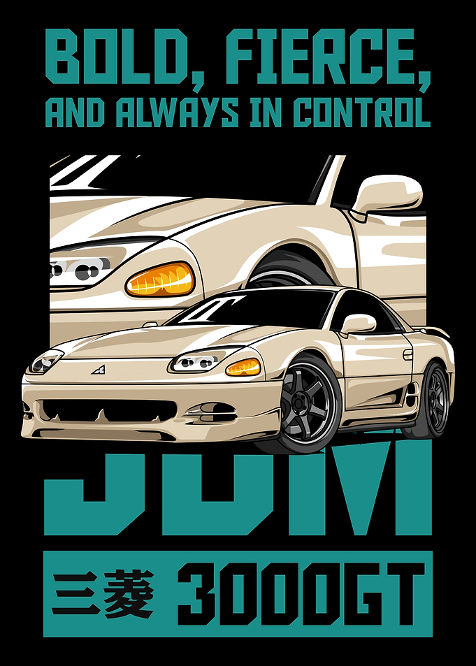 Iconic 3000 GT Car