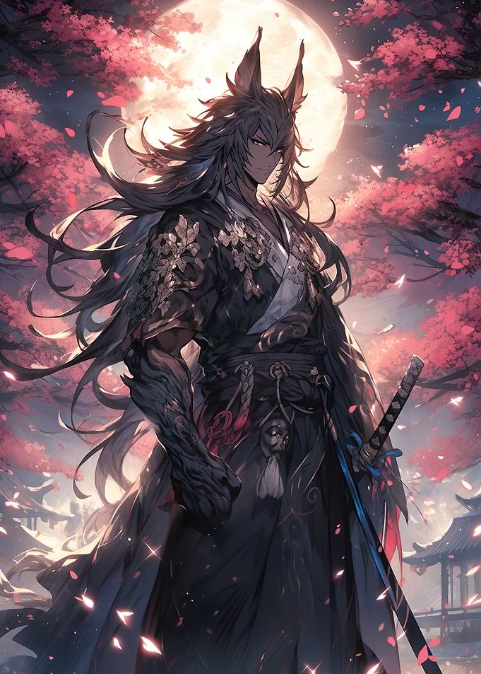 Japanese Anime Samurai