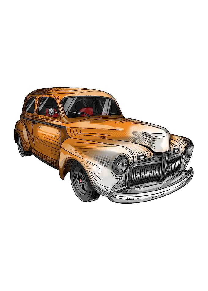 Classic Yellow cars