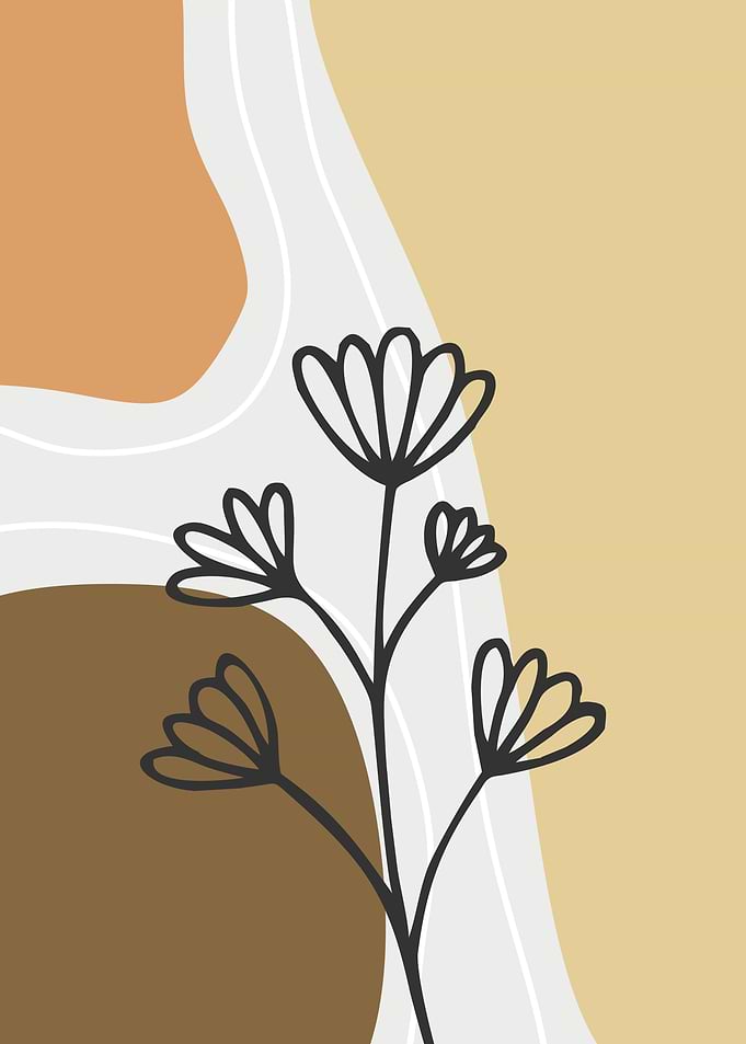 abstract soft leaf