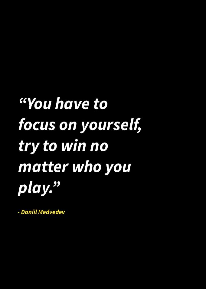Daniil Medvedev quotes