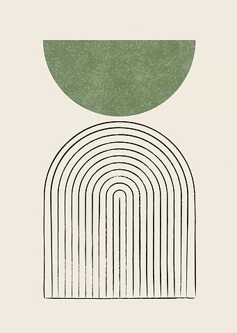 Arch balance green