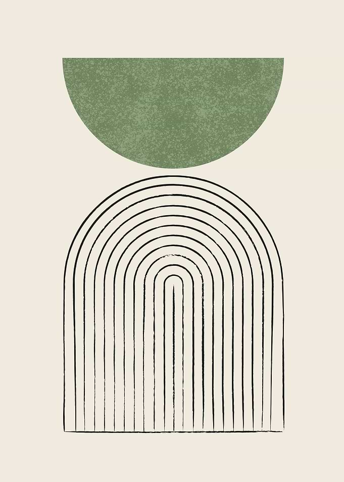 Arch balance green