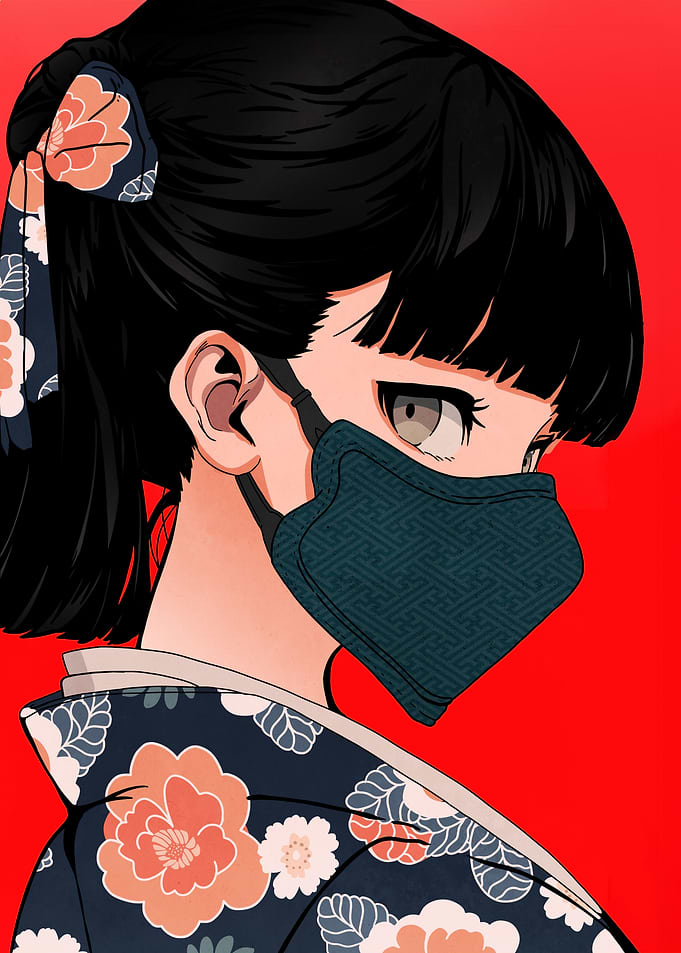 Masked Anime Girl