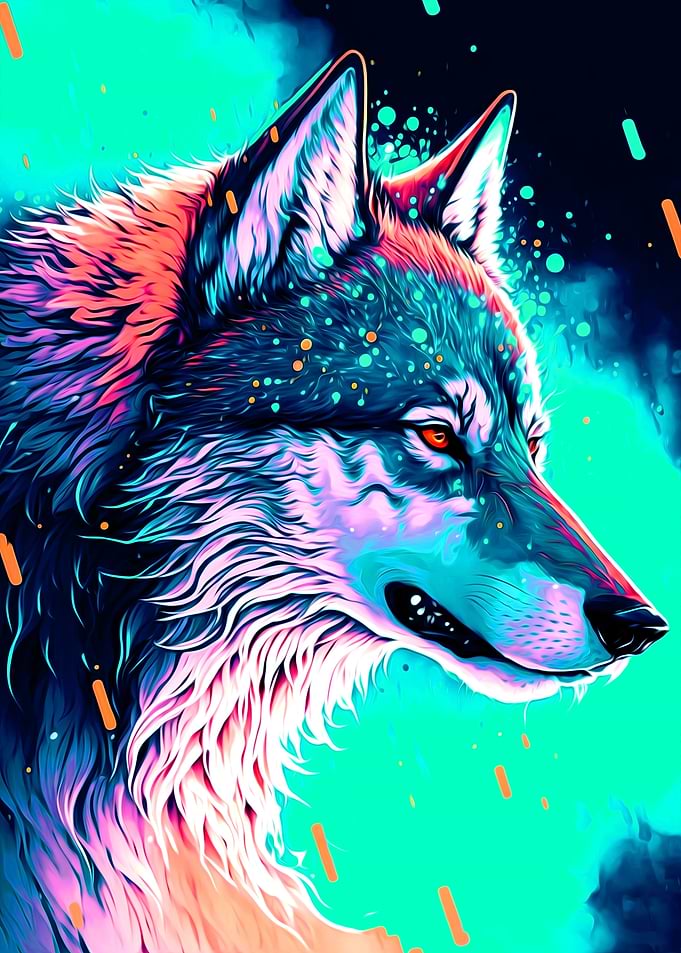 Brilliant Wolf