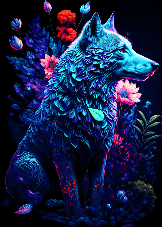 Brilliant Wolf