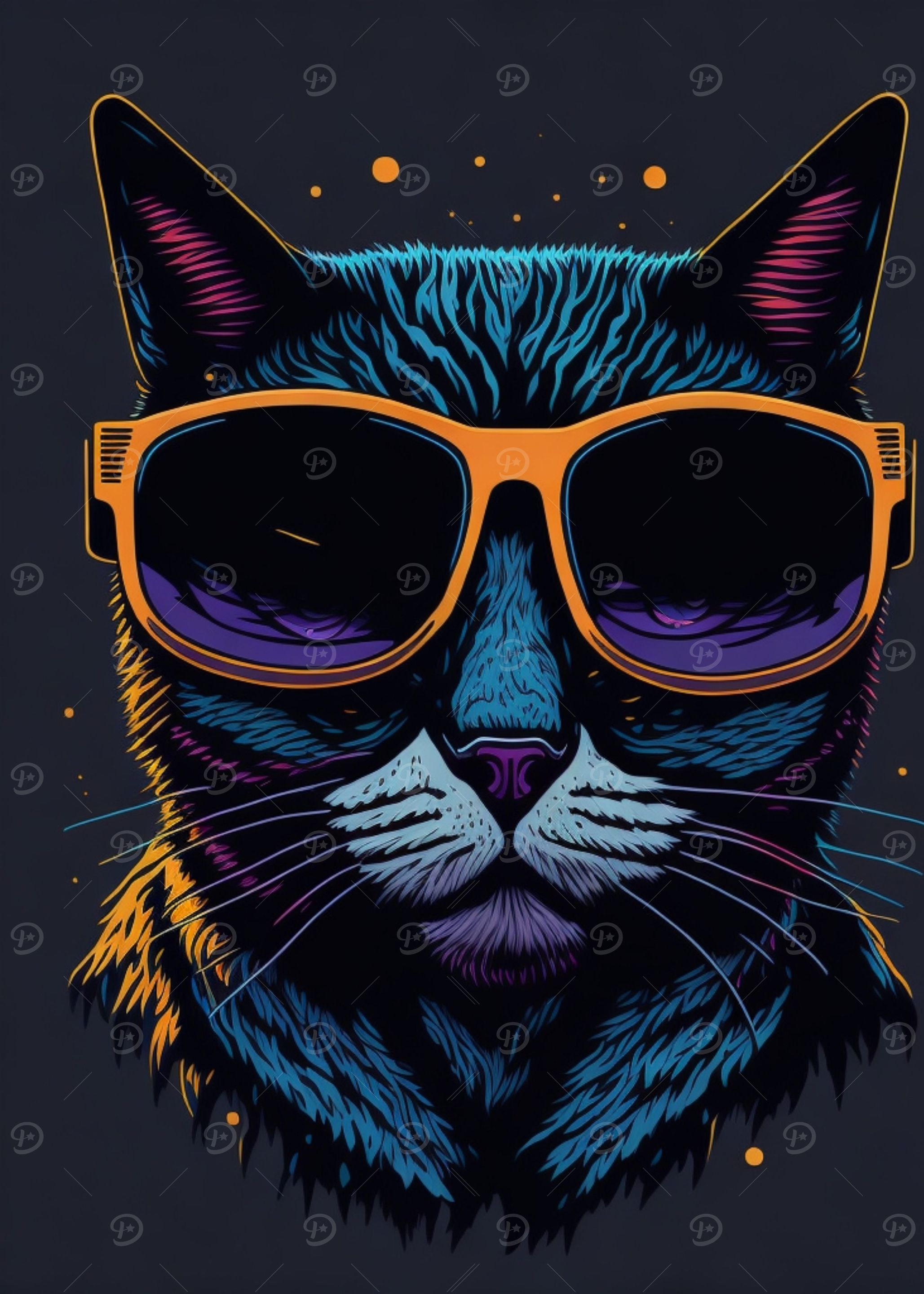 Cool Kitten With