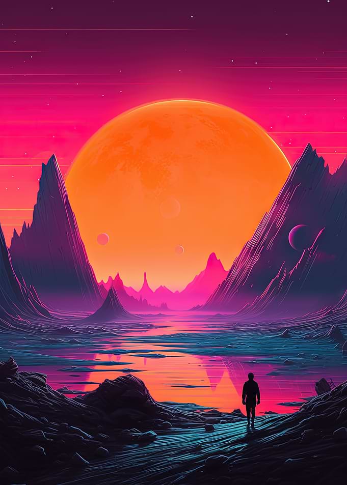 Cosmic Alien World