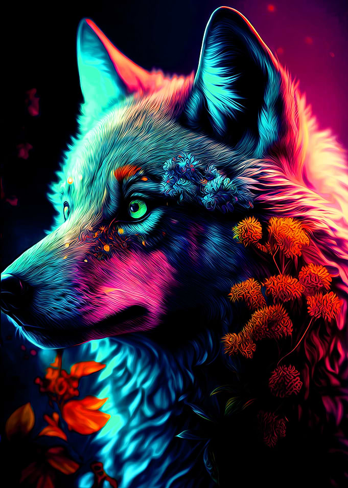 Brilliant Wolf