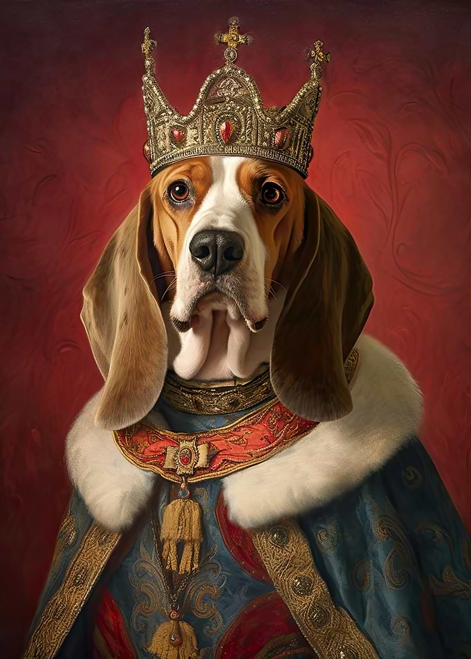 Basset Hound The King