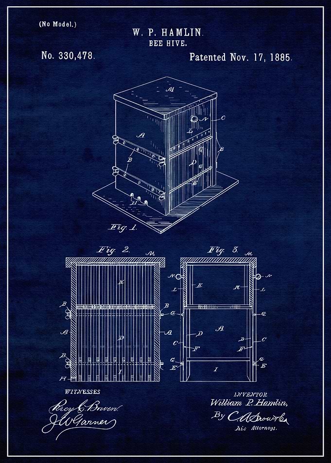 Bee Hive 1885