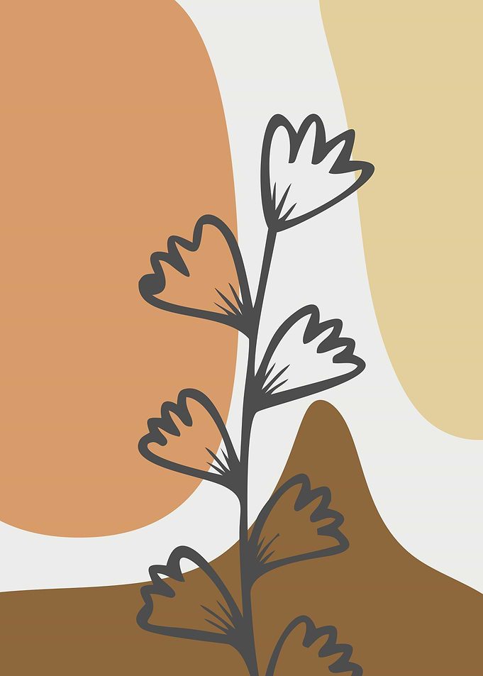 abstract soft leaf