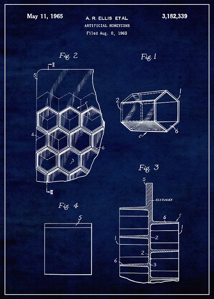 Artificial Honeycomb 1965