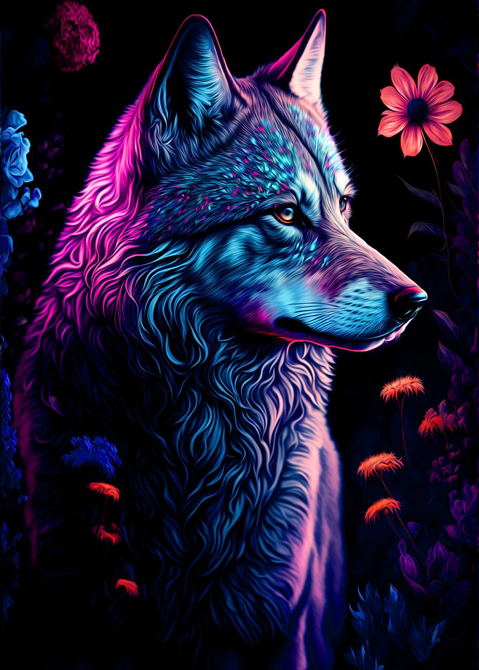Brilliant Wolf