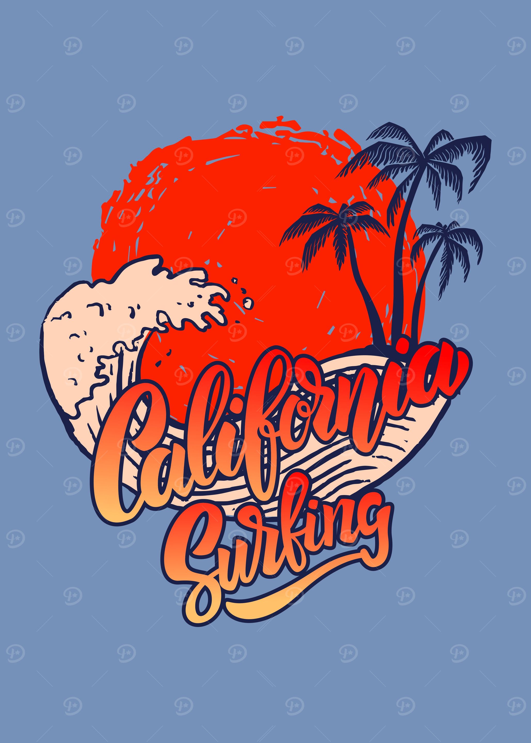 California surfing
