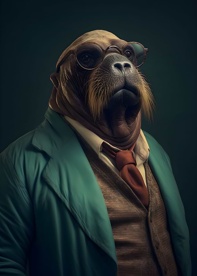 80s Style Walrus