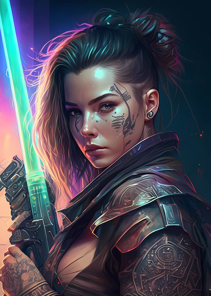 Beautiful warrior