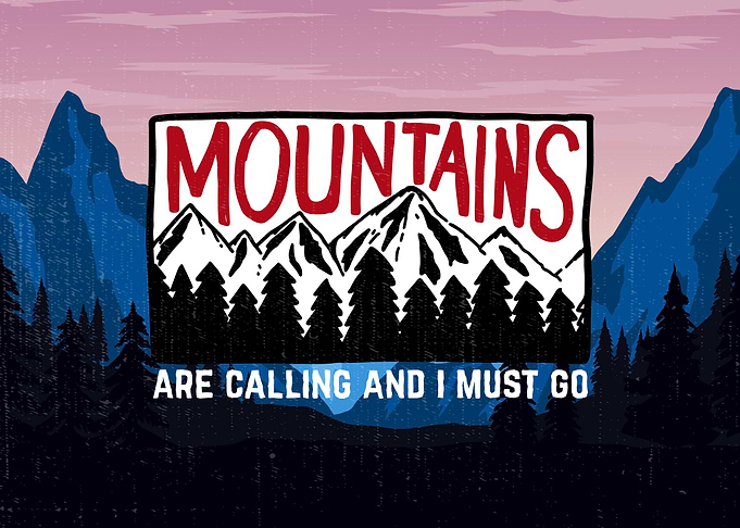 wild mountains landscape