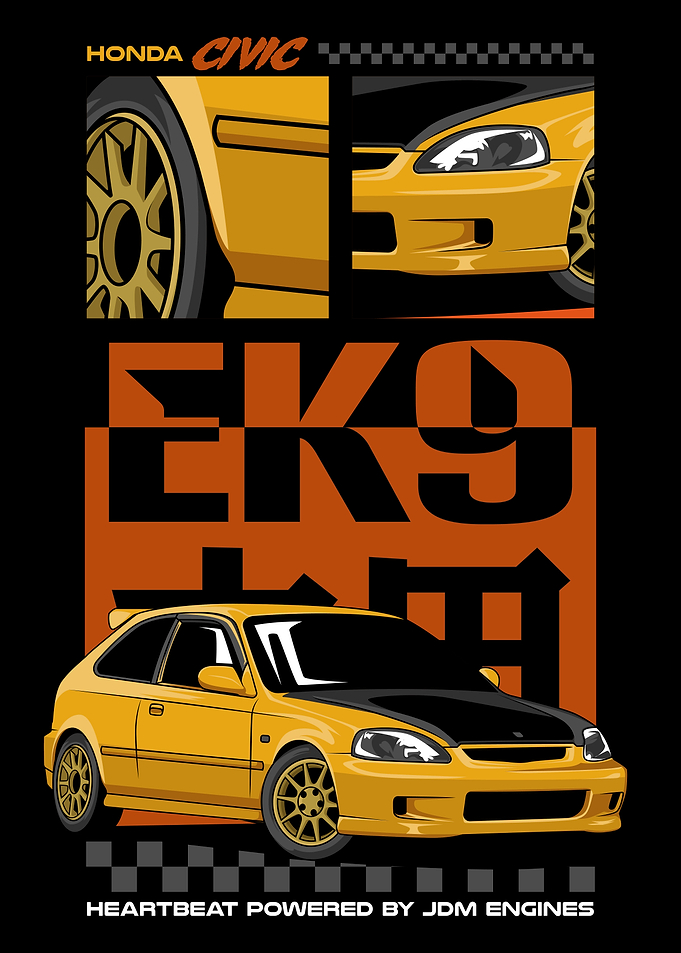 Iconic Civic Car