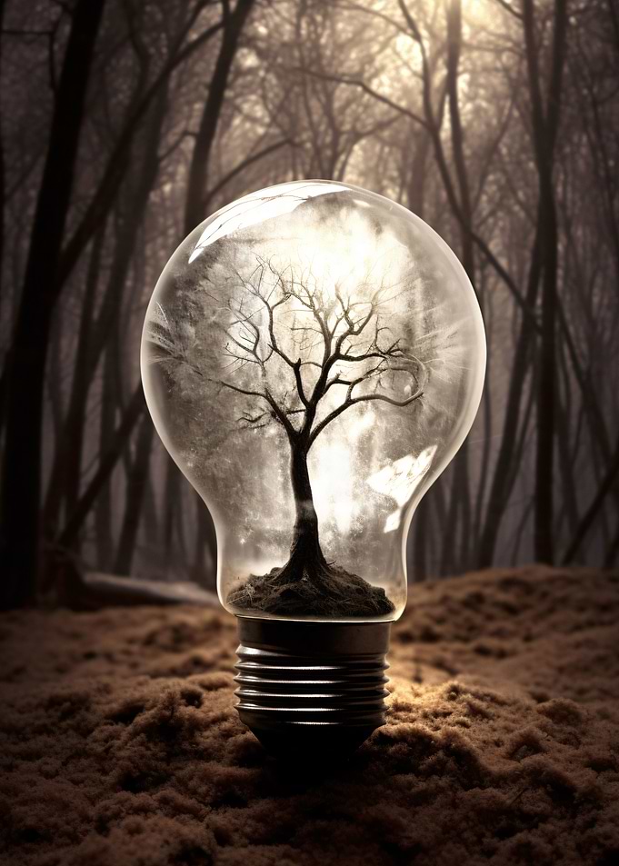 Within a Bulb