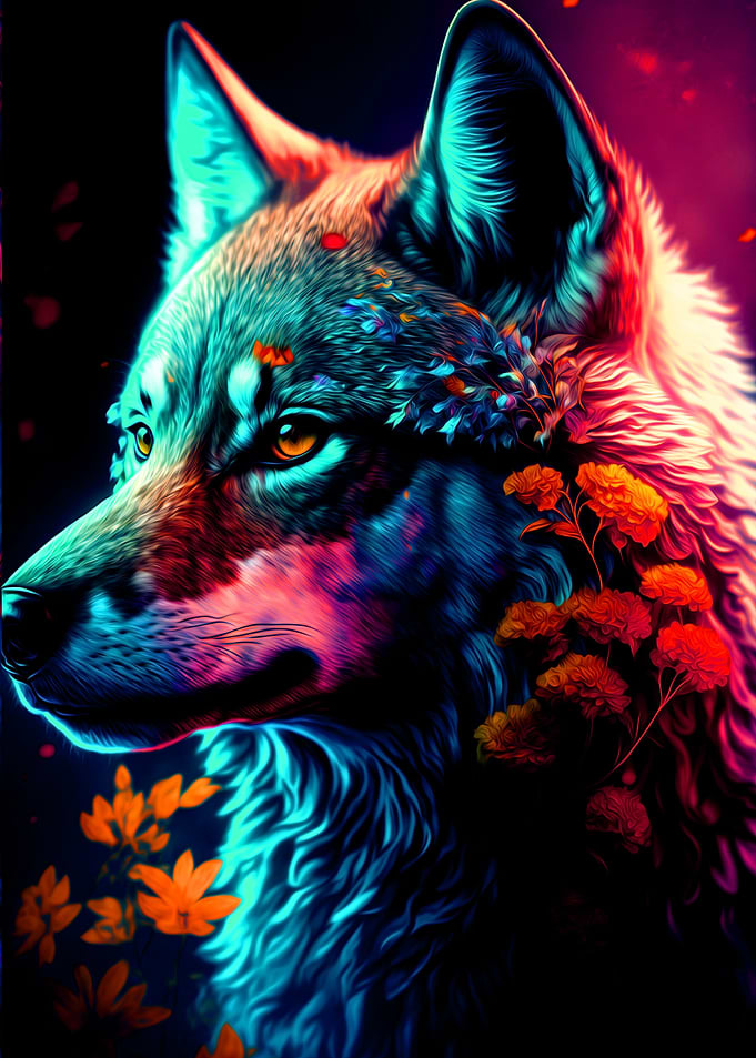Brilliant Wolf