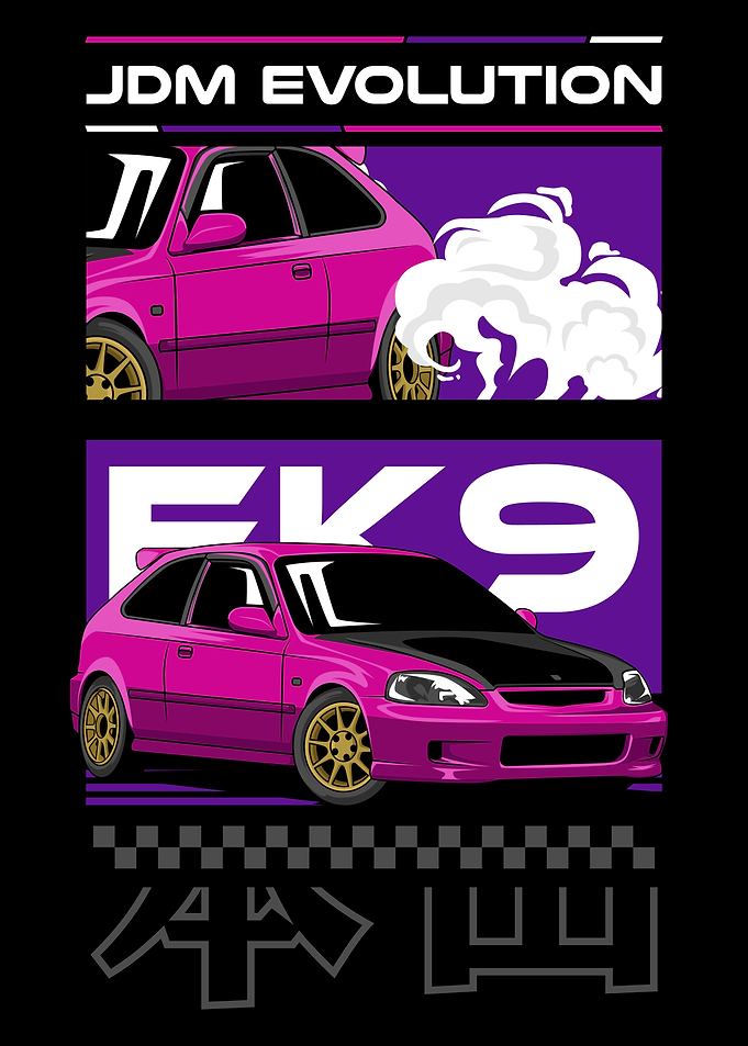Iconic Civic Car