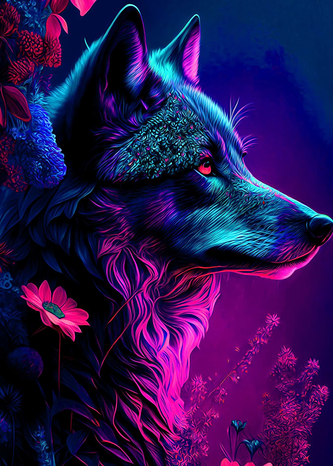 Brilliant Wolf