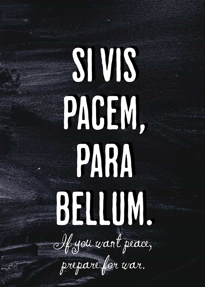 Latin Quote Prepare For