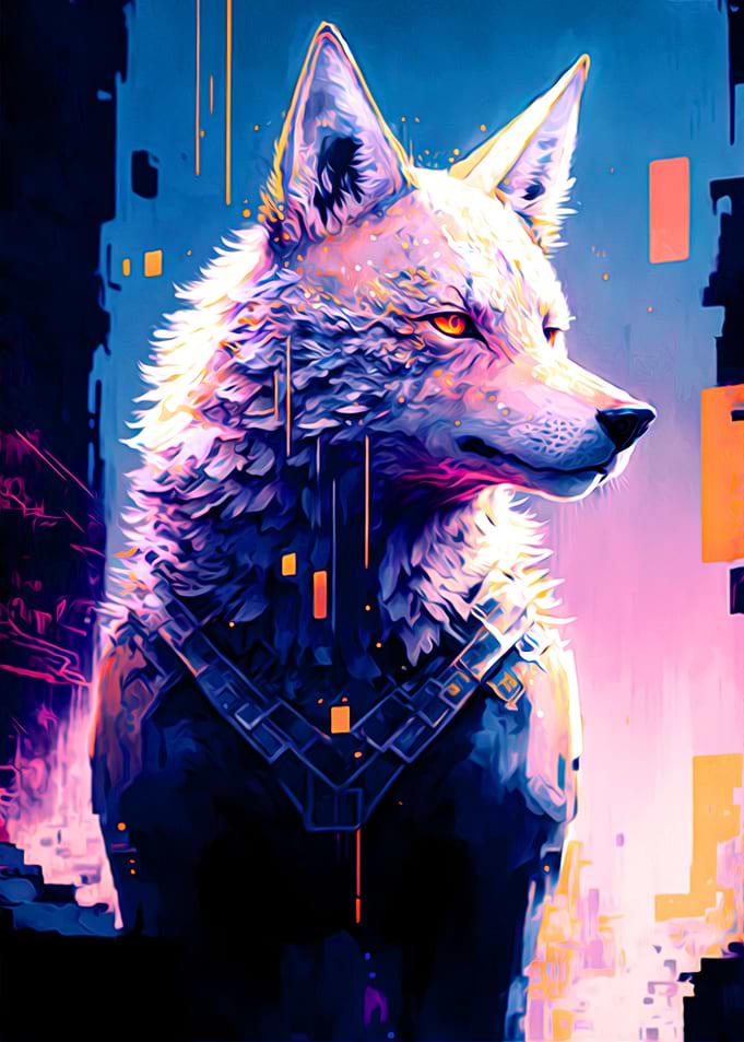 Brilliant Wolf