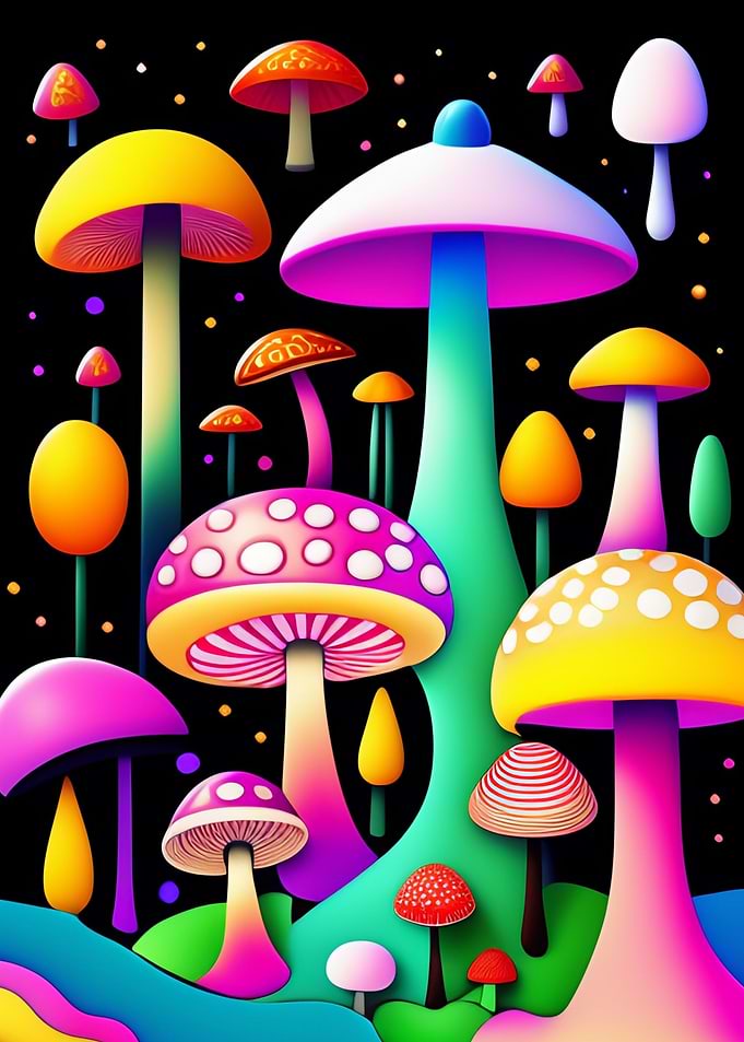 mushroom forest
