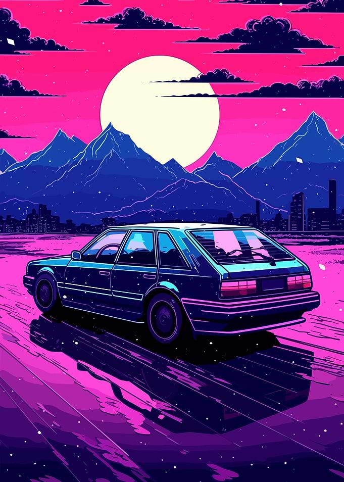 Hyundai Sonata Retro