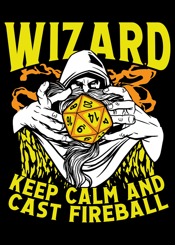 Wizard cast fireball