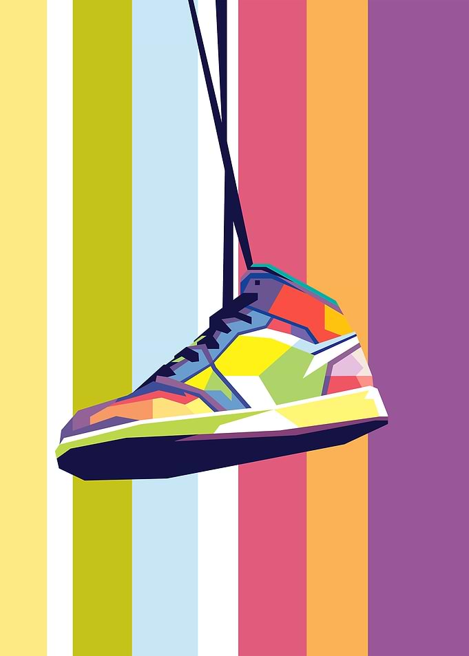 Shoes Pop Art
