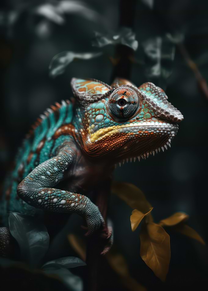Gorgeous chameleon