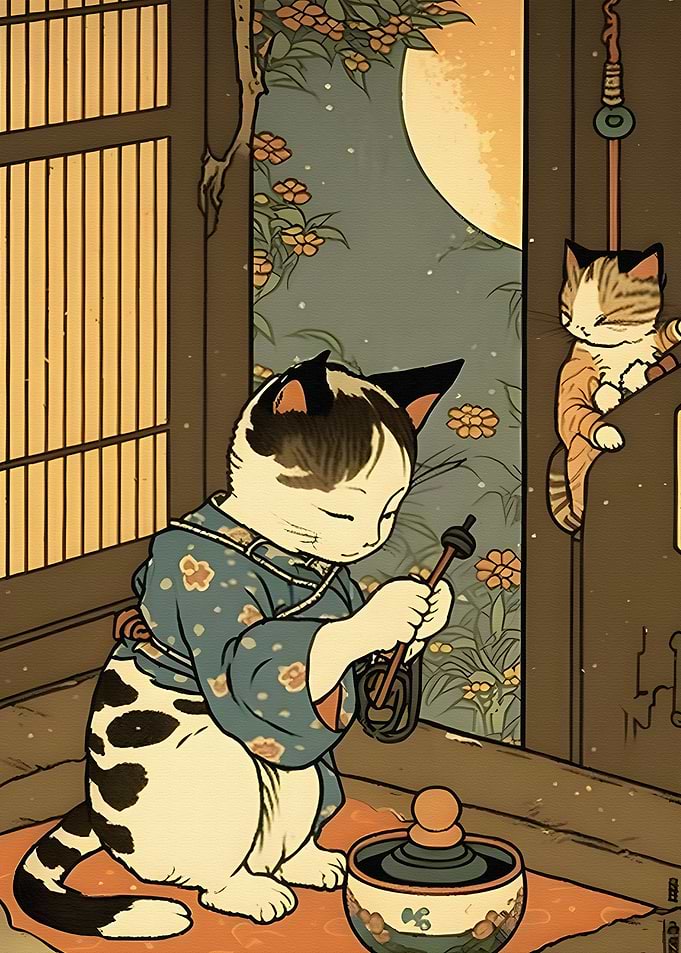 Cat Playing