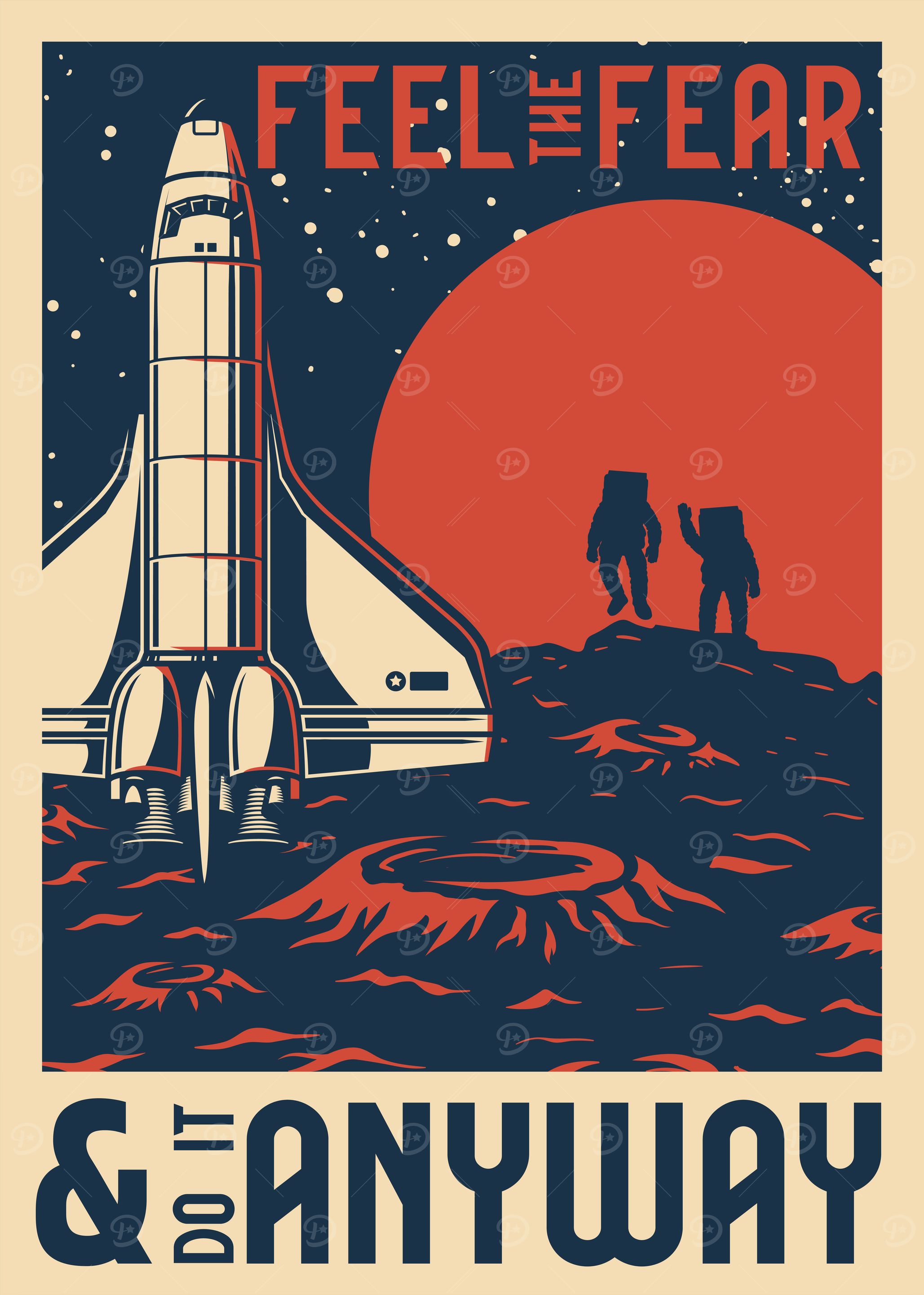 Space Moon Spaceship